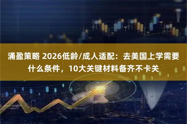 涌盈策略 2026低龄/成人适配：去美国上学需要什么条件，10大关键材料备齐不卡关